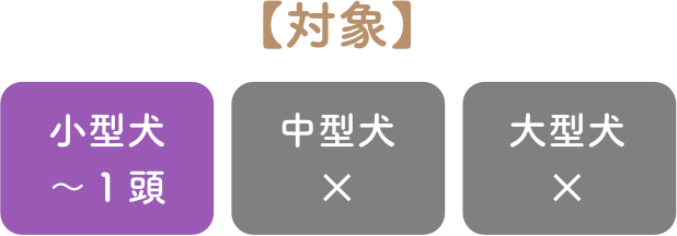 ドッグホテル対象